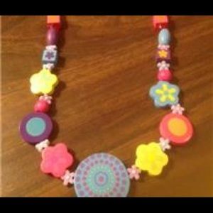 Indie-asian Floral Bead Necklace
